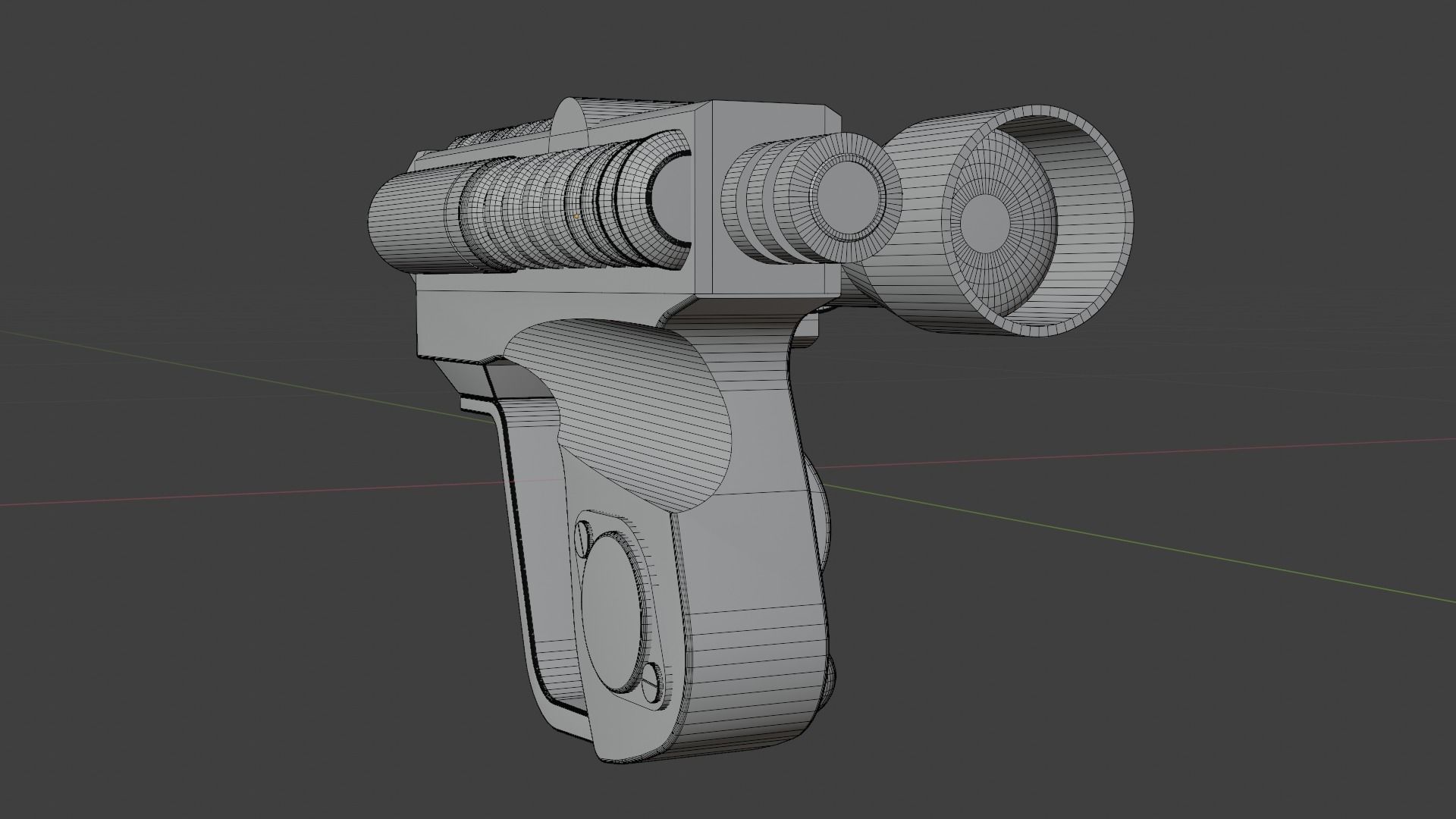 EC-17 Hold-Out Blaster Pistol 3D model_5