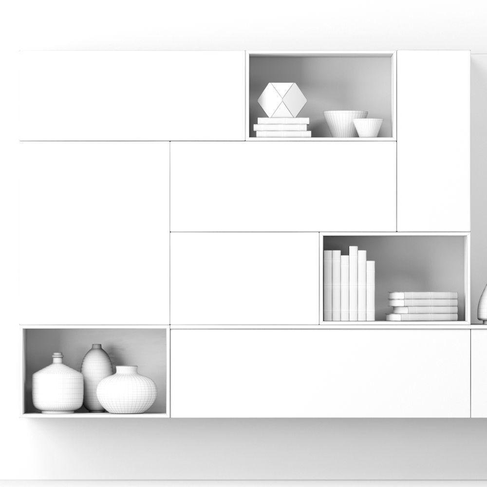 Scavolini TV Stand 3 3D model_3