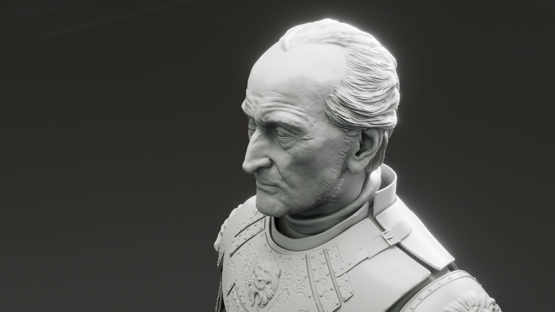 Charles Dance - Tywin Lannister- Game of Thrones 3D print model_8