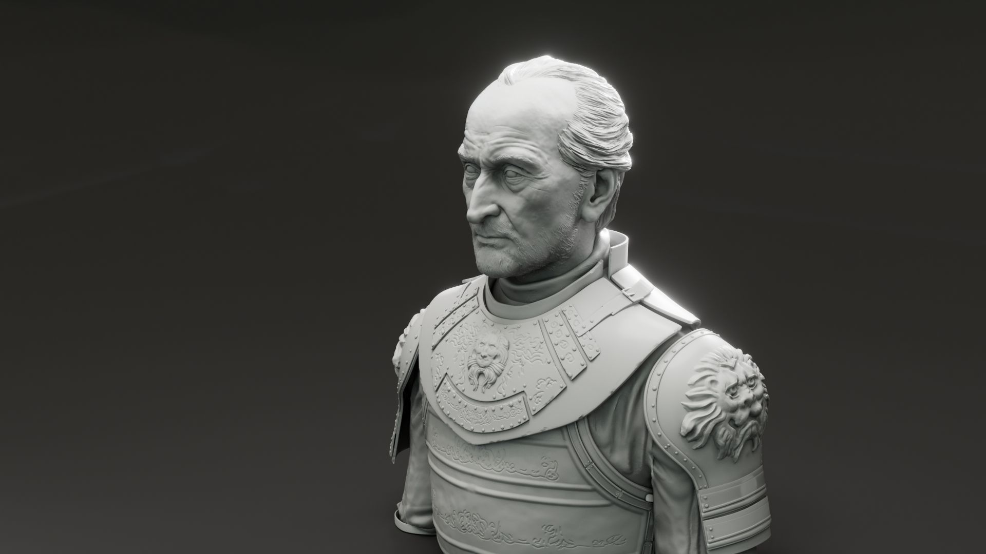 Charles Dance - Tywin Lannister- Game of Thrones 3D print model_15