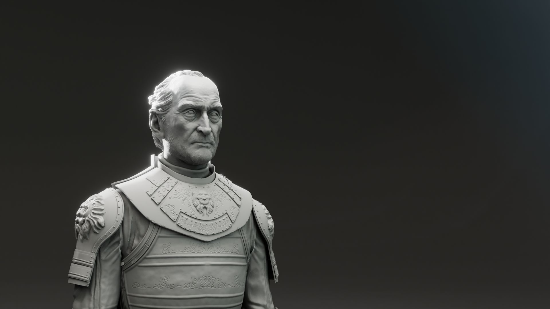 Charles Dance - Tywin Lannister- Game of Thrones 3D print model_2