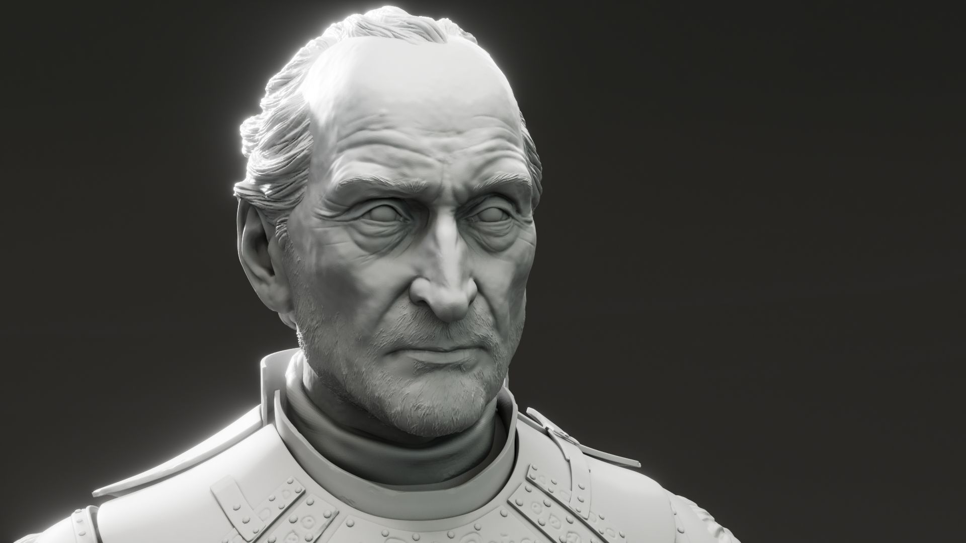 Charles Dance - Tywin Lannister- Game of Thrones 3D print model_11