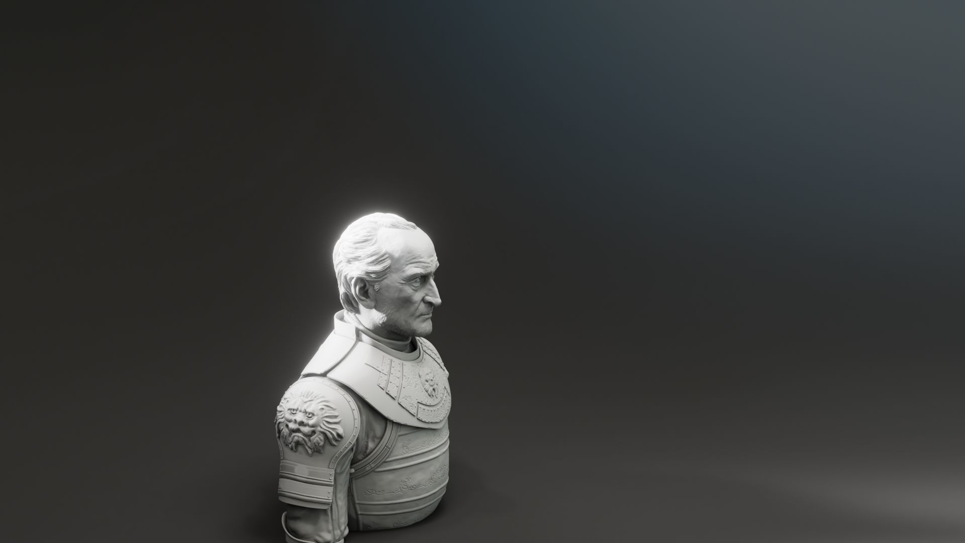 Charles Dance - Tywin Lannister- Game of Thrones 3D print model_19
