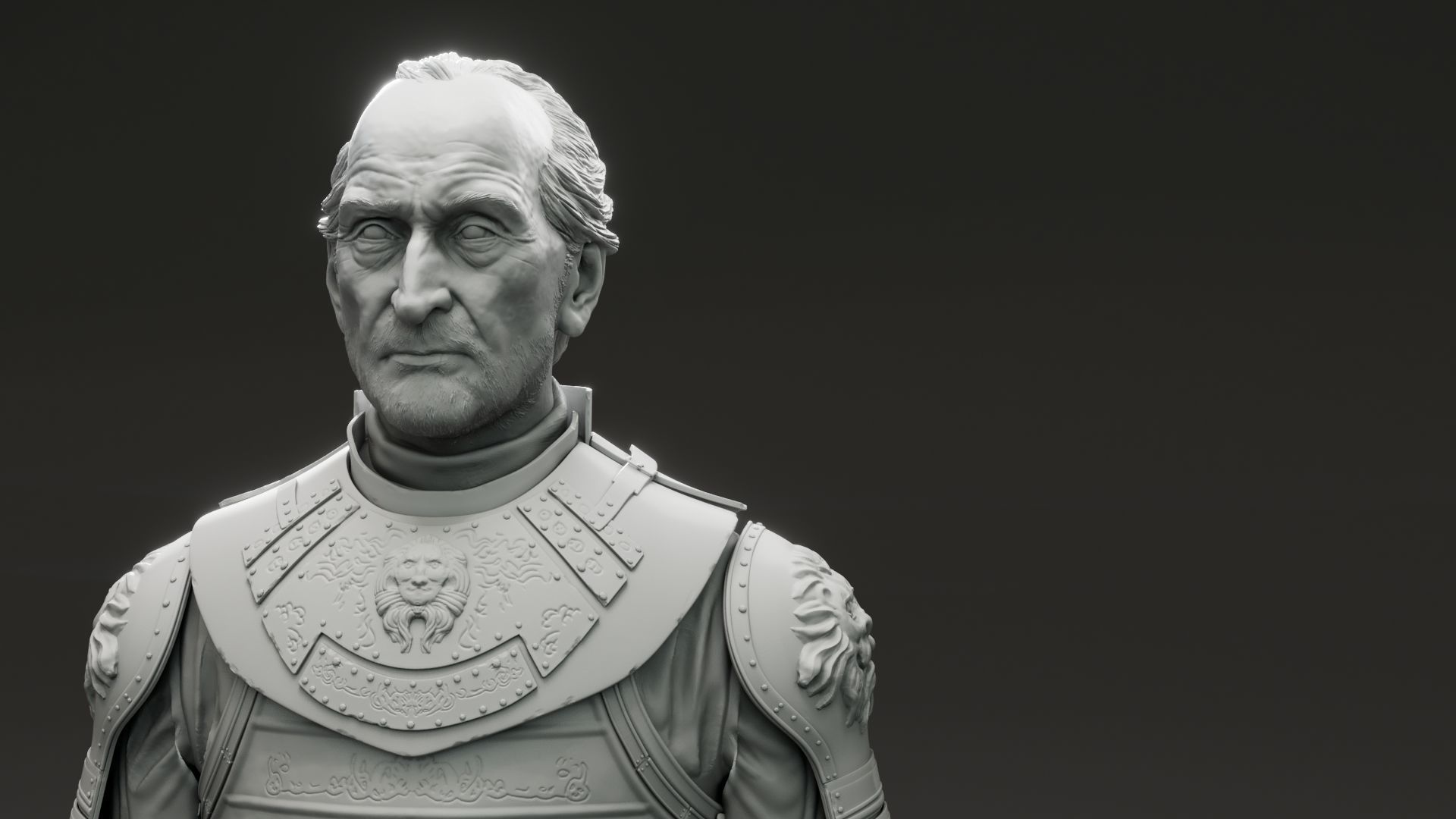 Charles Dance - Tywin Lannister- Game of Thrones 3D print model_1