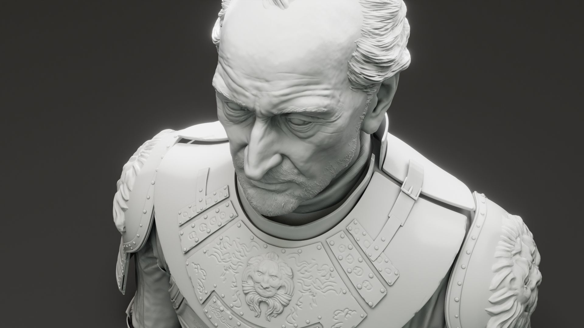 Charles Dance - Tywin Lannister- Game of Thrones 3D print model_14