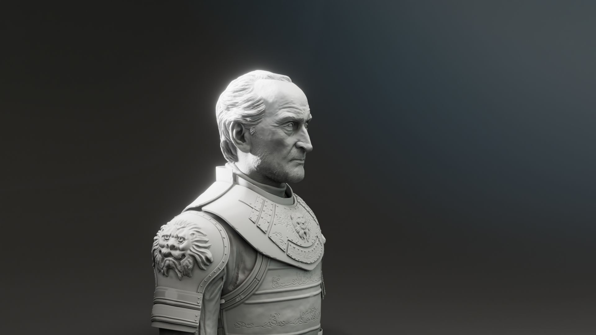 Charles Dance - Tywin Lannister- Game of Thrones 3D print model_3