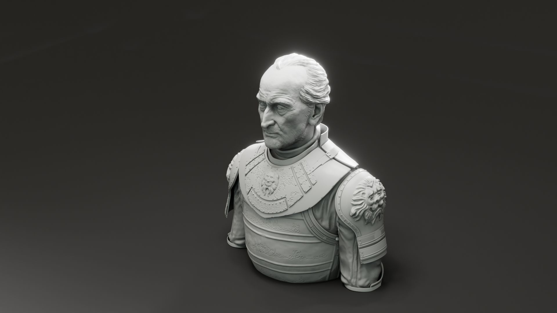 Charles Dance - Tywin Lannister- Game of Thrones 3D print model_4