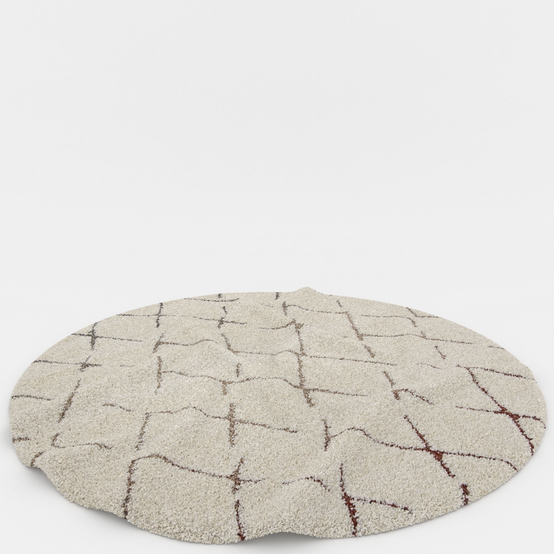 Rugs No 166 Low-poly 3D model_7