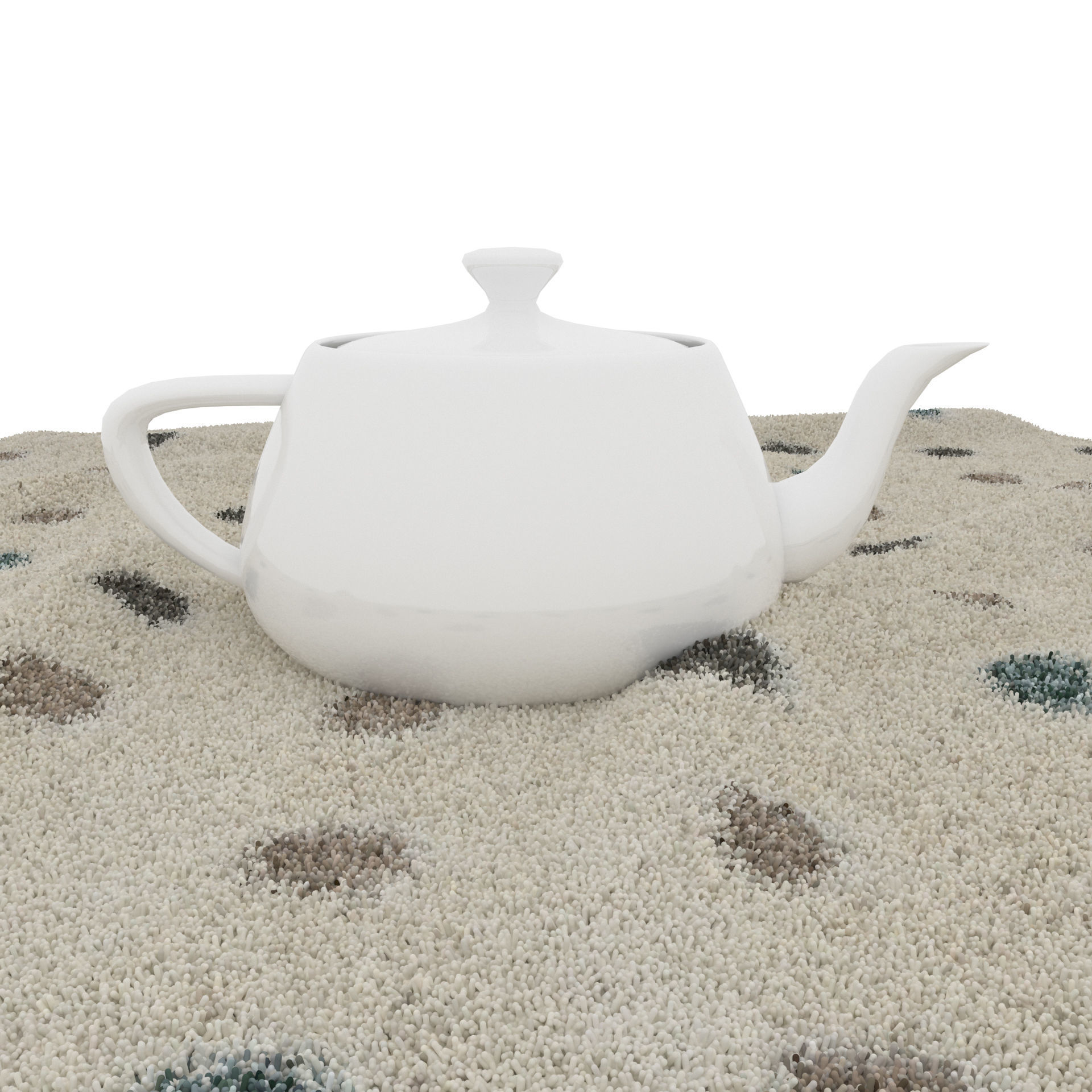 Rugs No 166 Low-poly 3D model_8