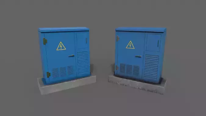 PBR Electric Box Blue