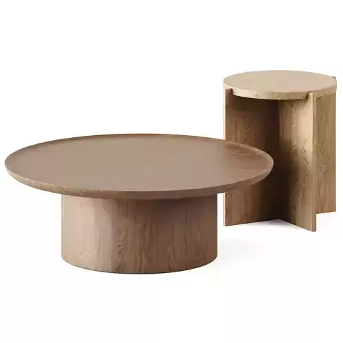 Urban Outfitters Matro and Astrid Round Coffee Tables