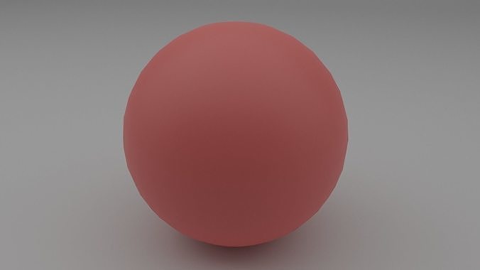 test uv sphere 3D model