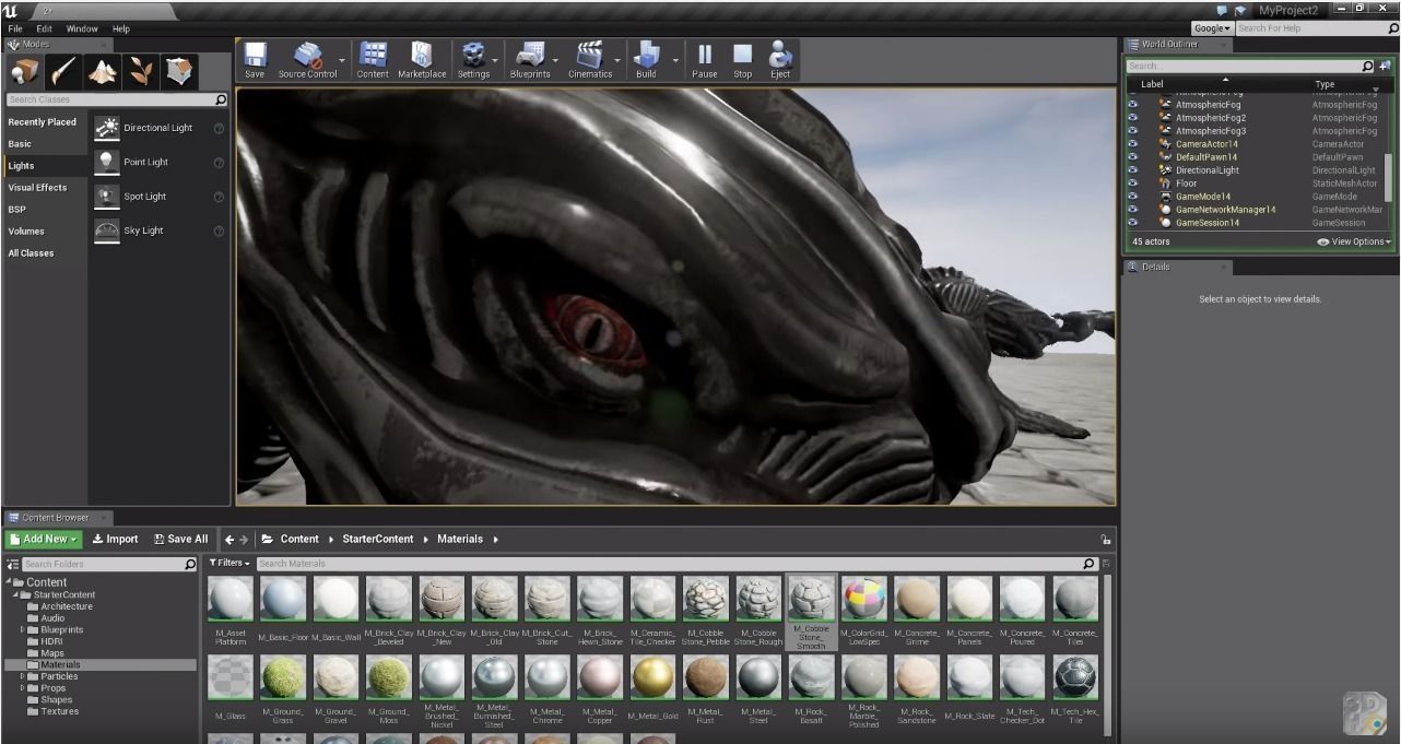 Alien Animal Rigged and Animated Low-poly 3D model_14