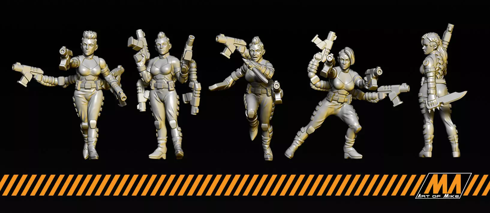 BadGirls 3D print model