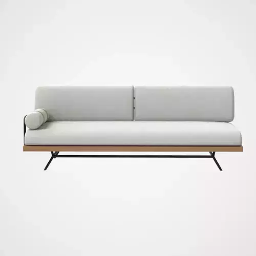 Helvey Sleeper Sofa Bed white