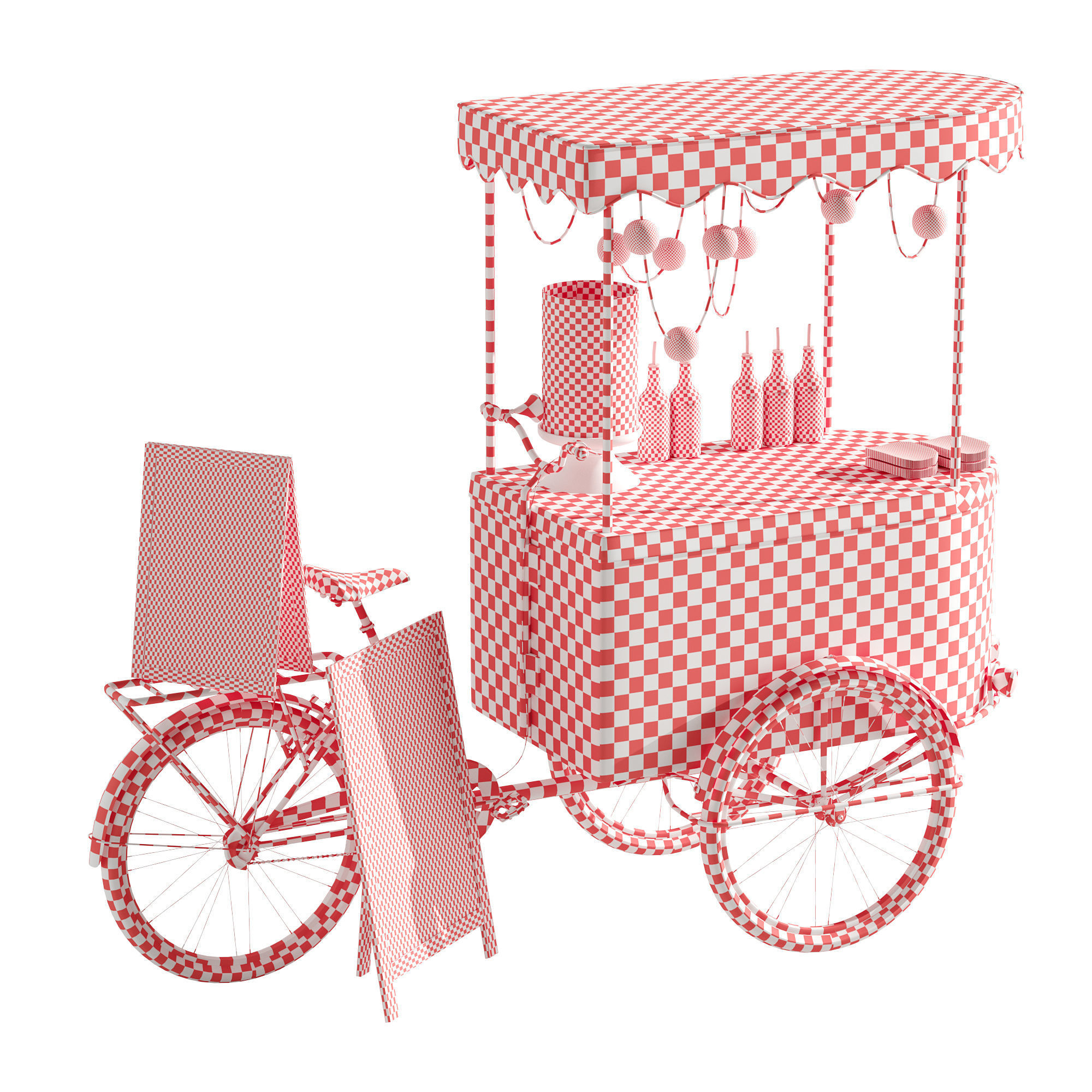 Ice cream bicycle 2 3D model_24
