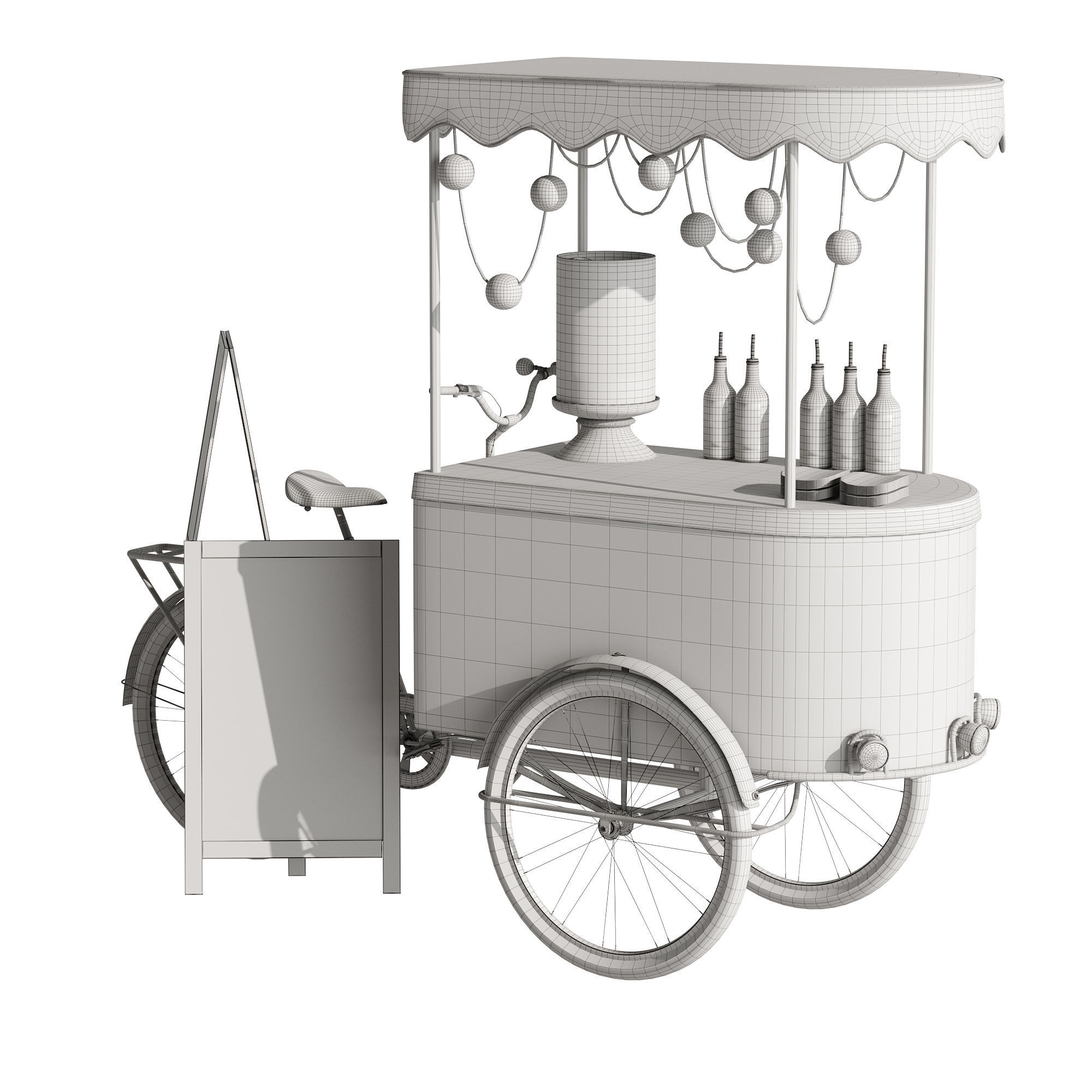 Ice cream bicycle 2 3D model_22