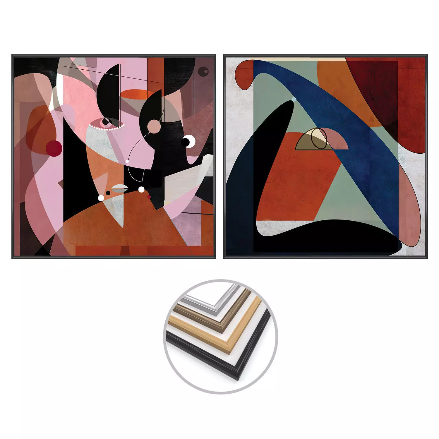 Wall Art Set 3557 3D model_0