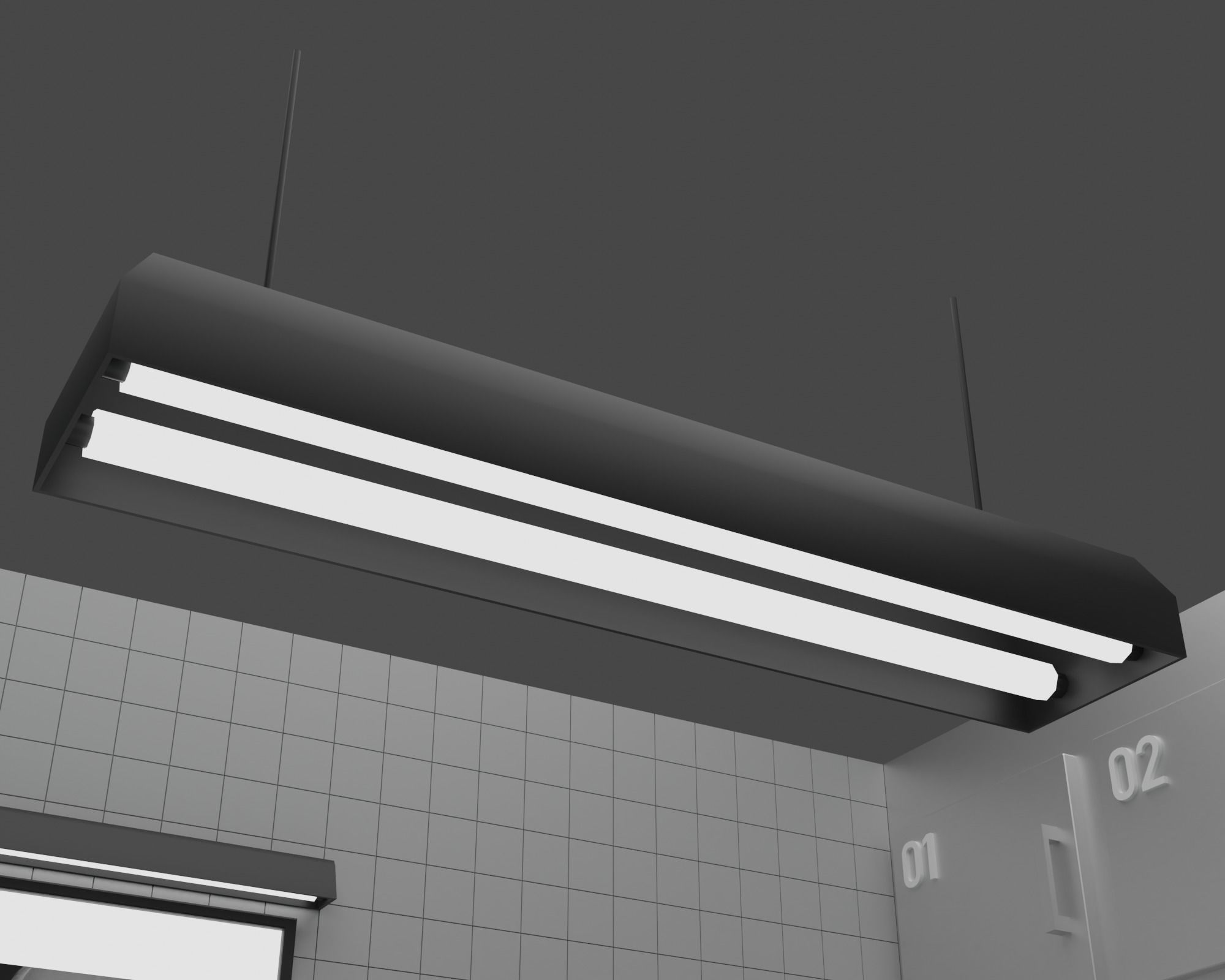 Morgue brain on tray Low-poly 3D model_9