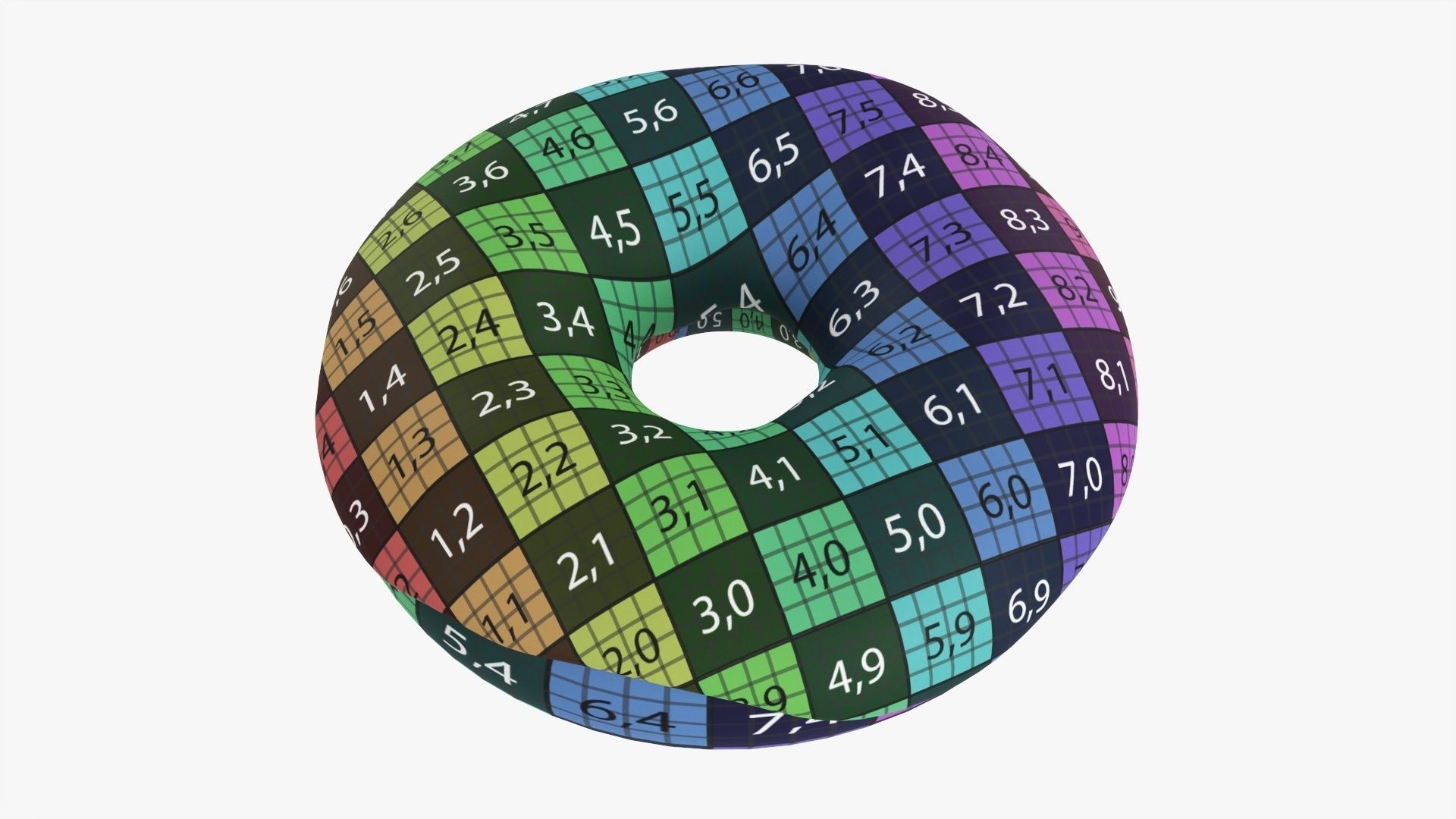 Donut 04 3D model_12