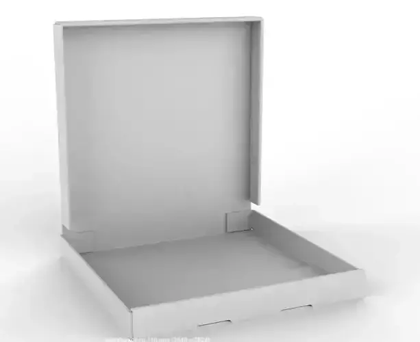 Pizza box packaging