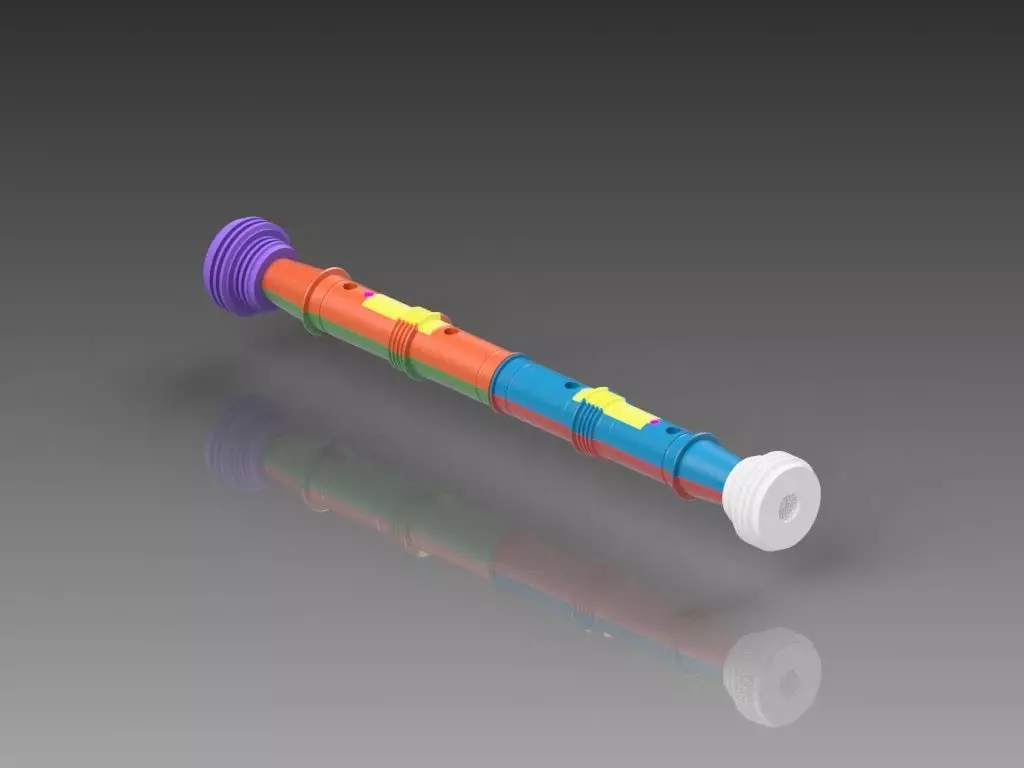 Dart Maul Light Saber Hilt 3D print model