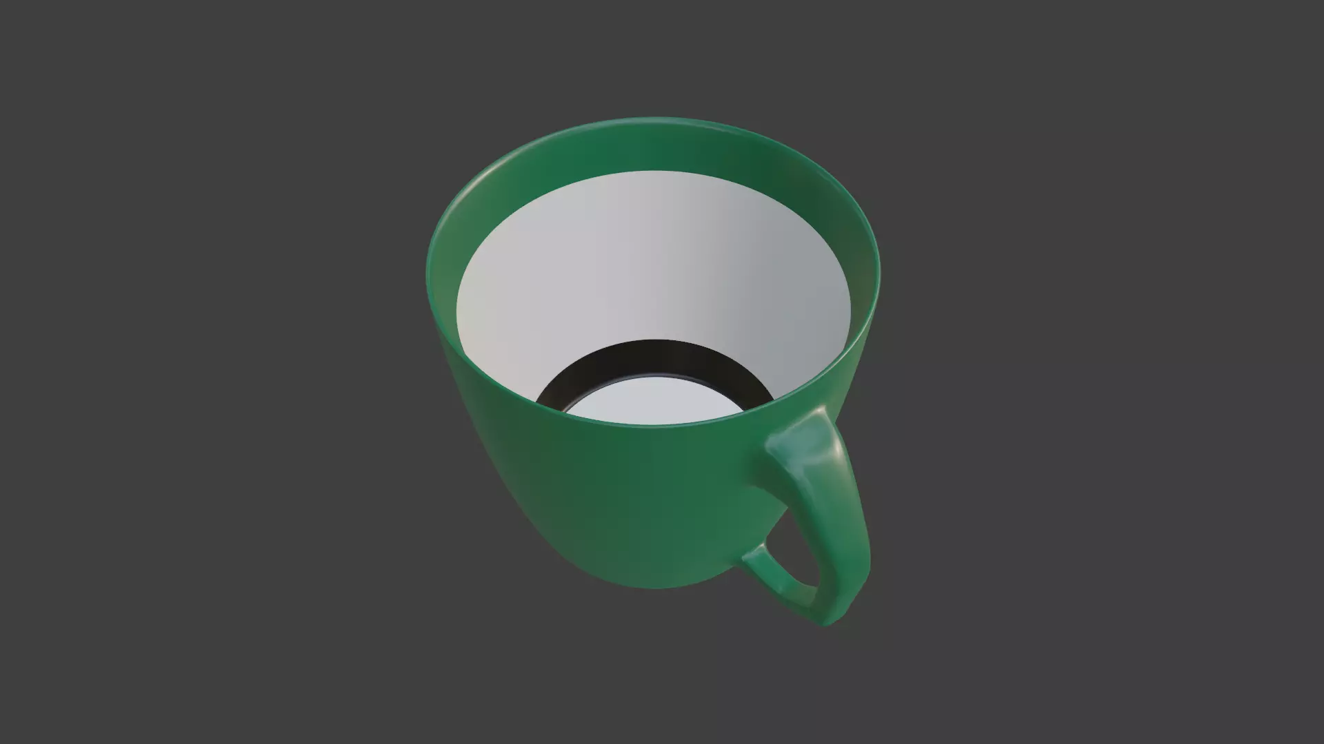Mug in Kitchen or hotel Free low-poly 3D model