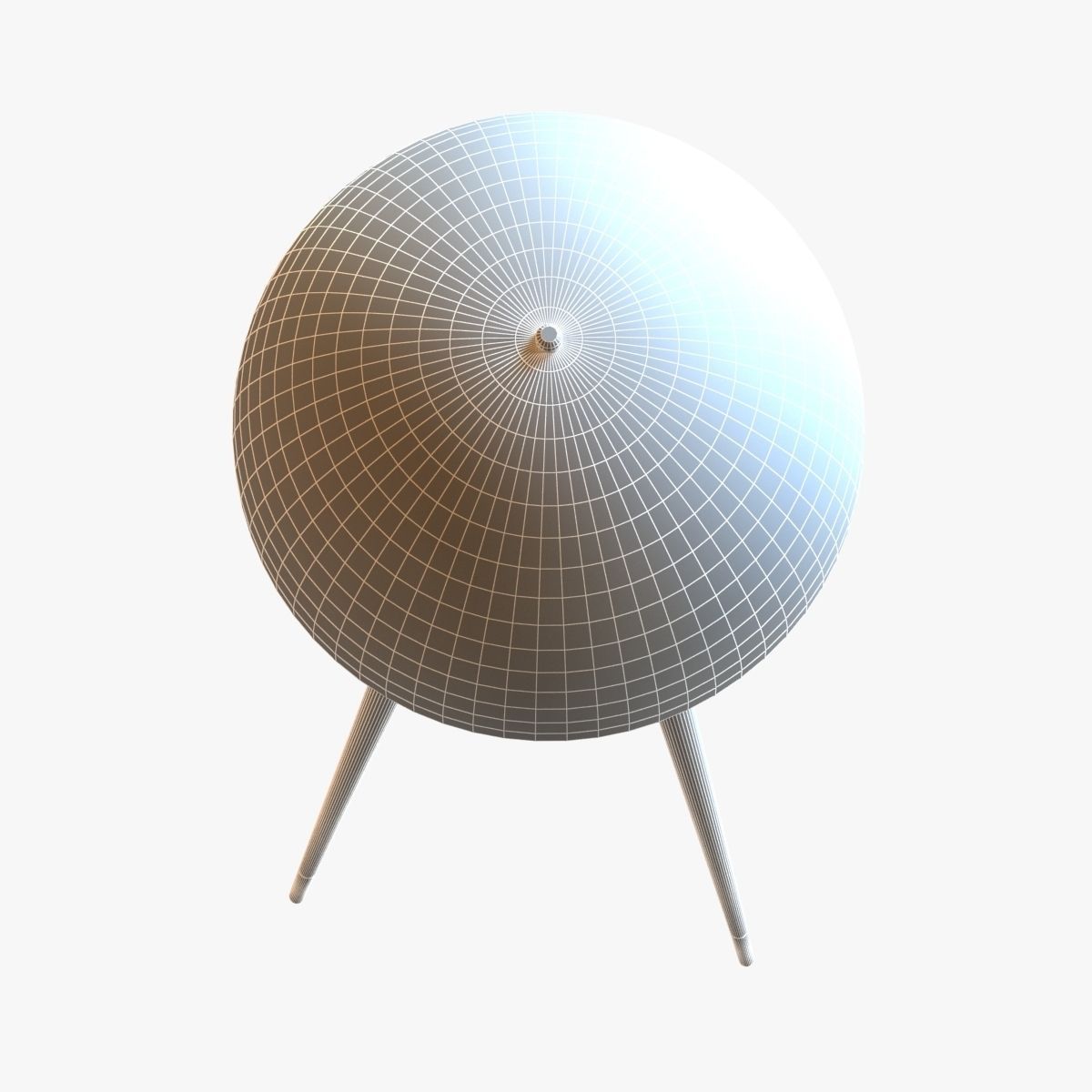 Fife Tripod Floor Lamp 3D model_5