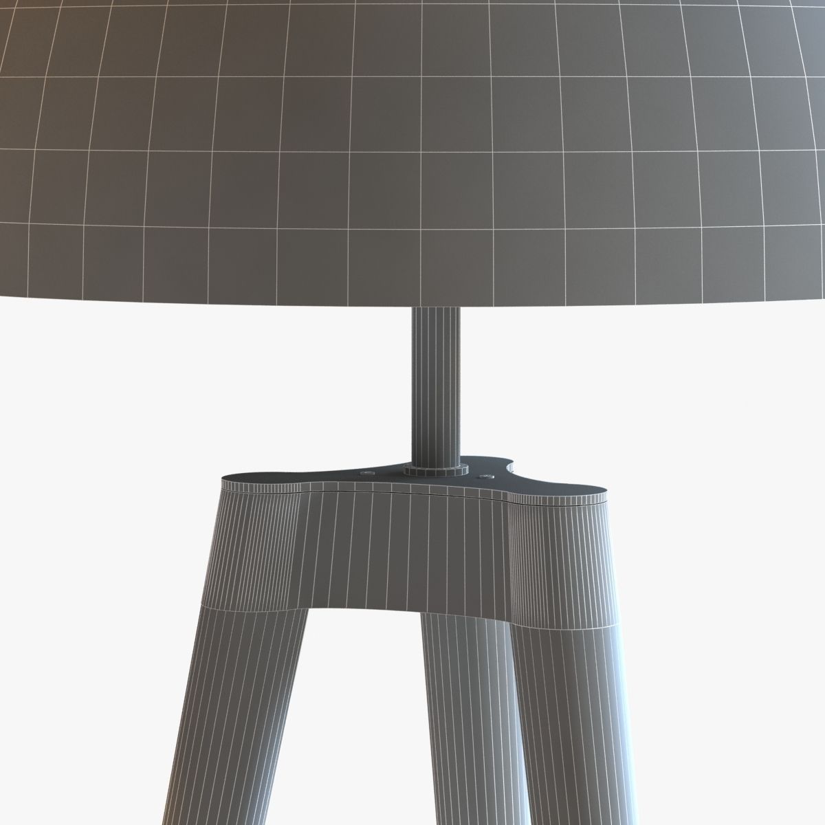 Fife Tripod Floor Lamp 3D model_7
