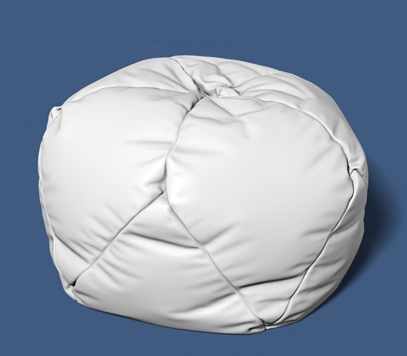 6 bean bag models 3D model_43