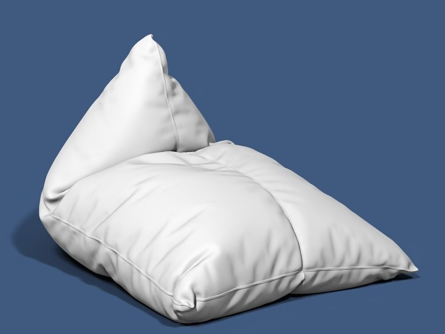 6 bean bag models 3D model_23