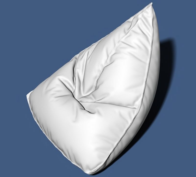 6 bean bag models 3D model_8