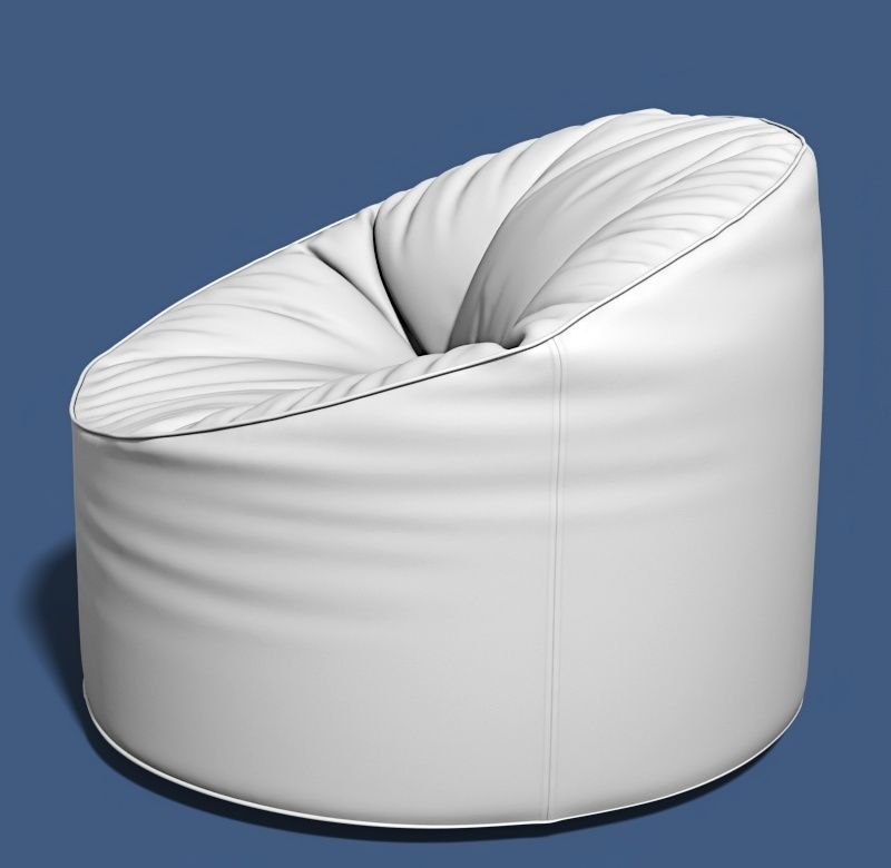 6 bean bag models 3D model_38