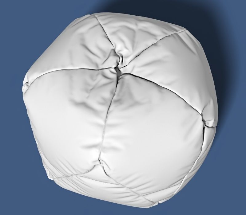 6 bean bag models 3D model_47