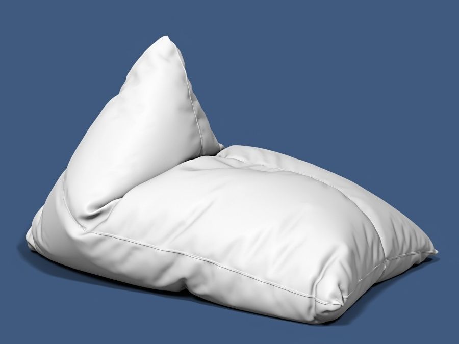 6 bean bag models 3D model_22