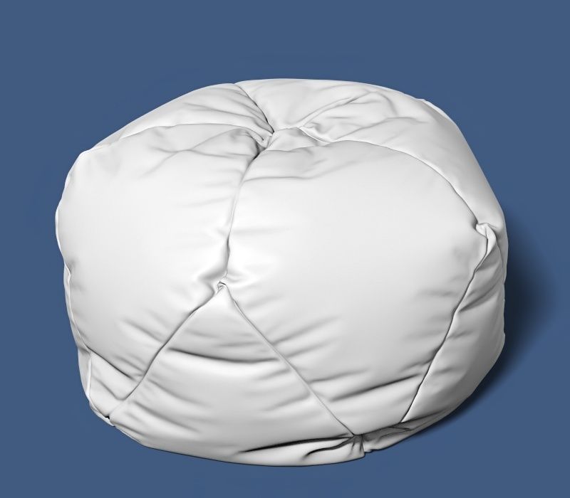 6 bean bag models 3D model_44
