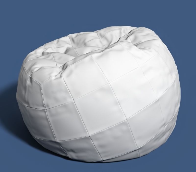 6 bean bag models 3D model_56