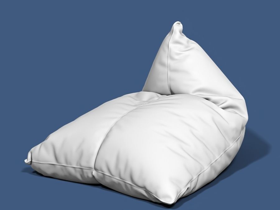 6 bean bag models 3D model_26