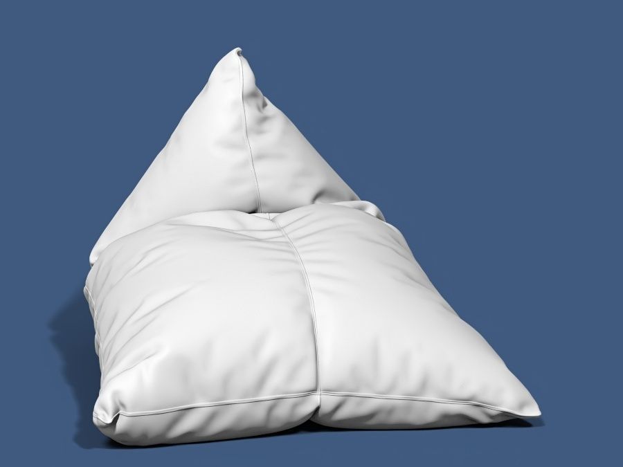 6 bean bag models 3D model_24