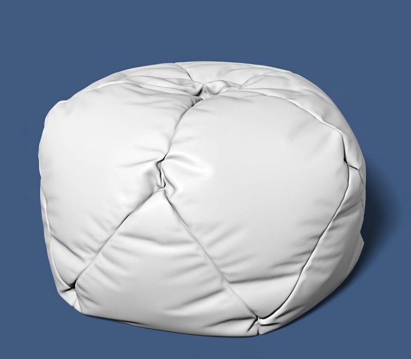 6 bean bag models 3D model_42