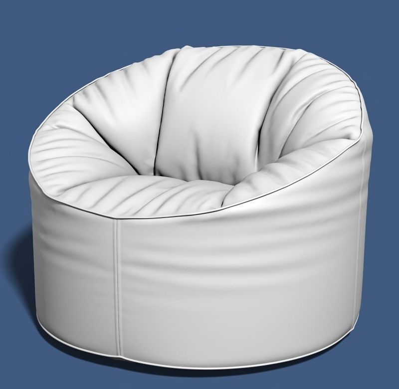 6 bean bag models 3D model_36