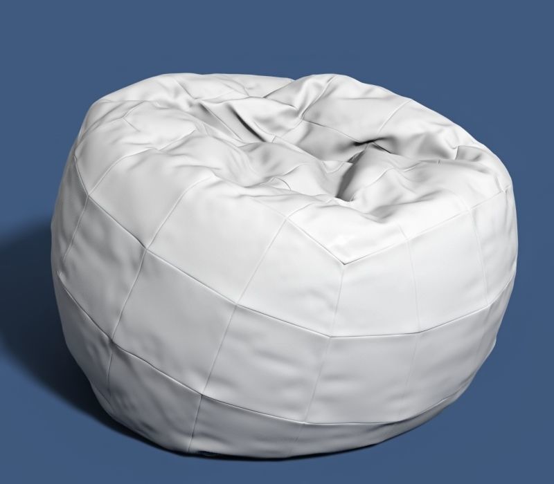 6 bean bag models 3D model_51