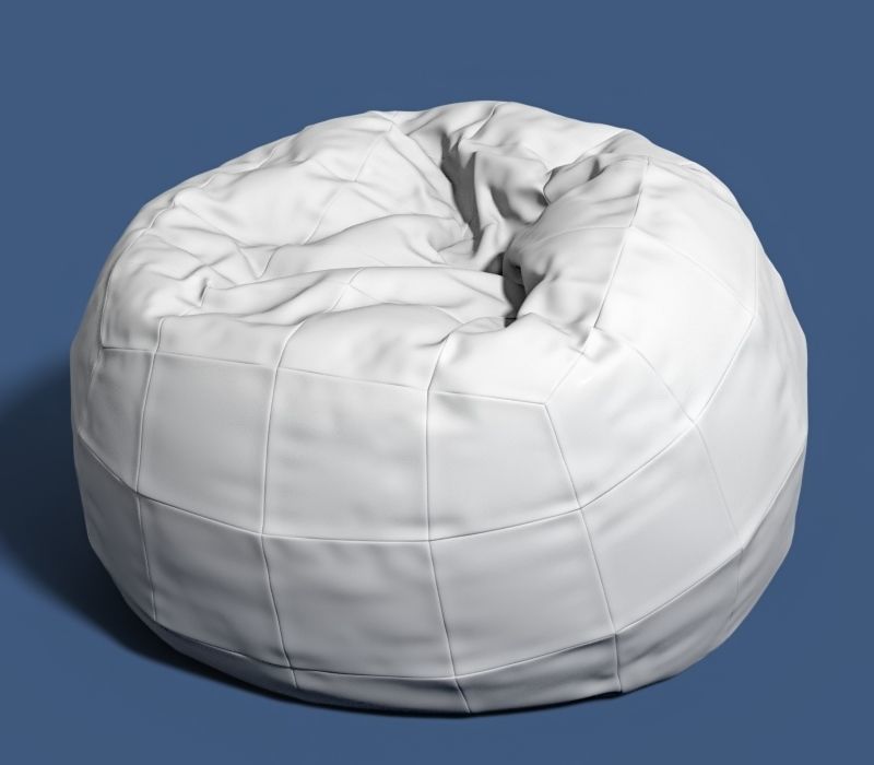 6 bean bag models 3D model_54