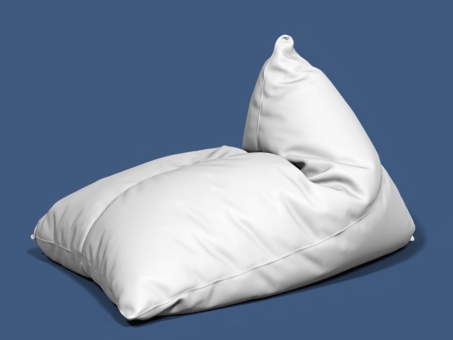 6 bean bag models 3D model_27