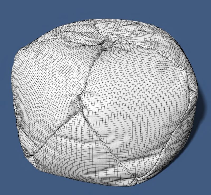 6 bean bag models 3D model_49