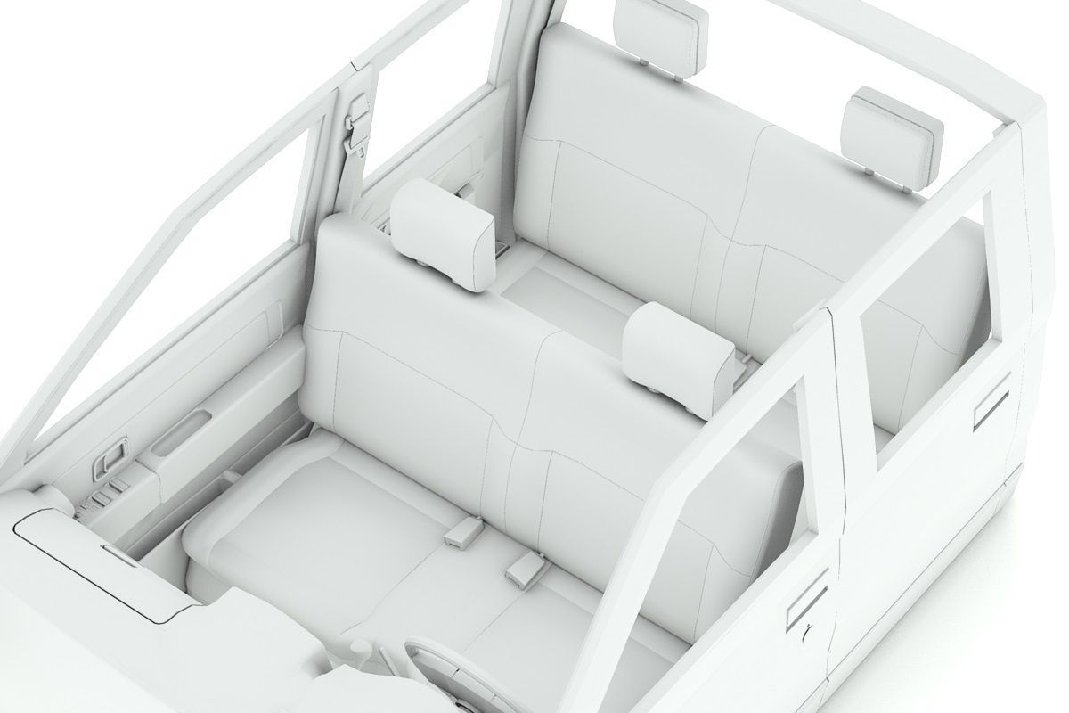 Nissan Interior  3D model_4