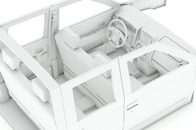 Nissan Interior  3D model