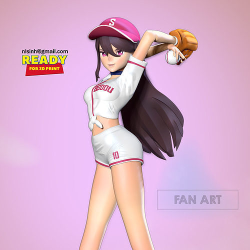 Beidou - Genshin Impact Fanart 3D print model