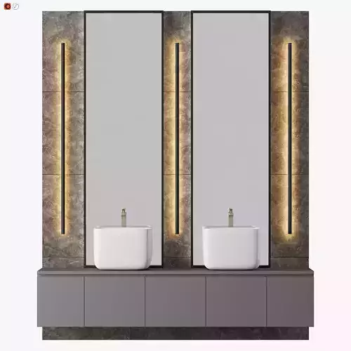 Mid-Century Bathroom