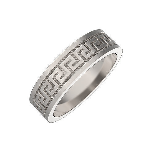 U036 wedding rings set 3D print model